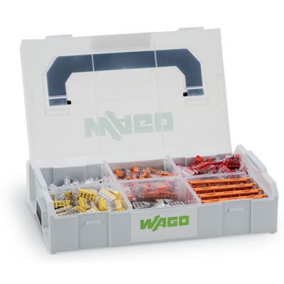 WALIZKA PROFI-SET WAGO-L-BOXX mini złączki 2273 zestaw 2 (887-953)