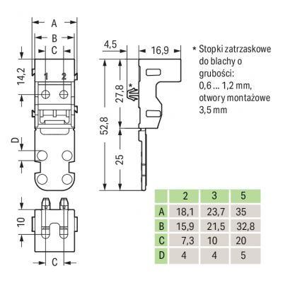 ADAPTER MONTAŻOWY (221-515)