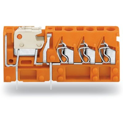 Złączka do płytek drukowanych rozłączalna pomarańczowa raster 5,08mm 742-158 /100szt./ WAGO (742-158)