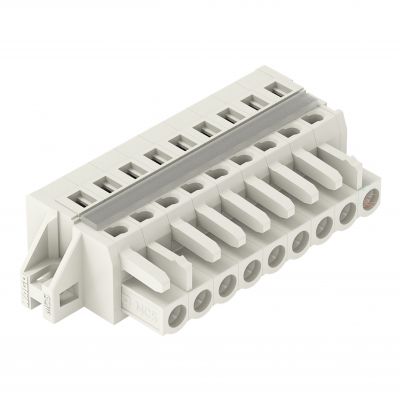 Gniazdo MCS-MIDI Classic 9-biegunowe jasnoszare raster 5mm 721-109/027-000 /25szt./ WAGO (721-109/027-000)