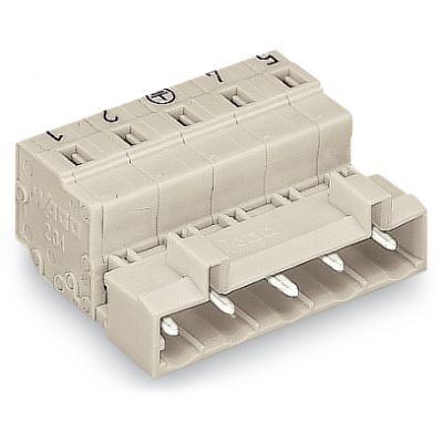 Wtyk MCS-MIDI Classic 5-biegunowy jasnoszary raster 7,5mm 723-605/000-042 /50szt./ WAGO (723-605/000-042)