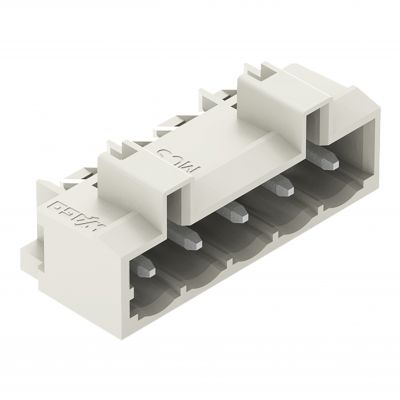 Wtyk MCS-MIDI Classic 5-biegunowy jasnoszary raster 5mm 721-465/001-000 /100szt./ WAGO (721-465/001-000)