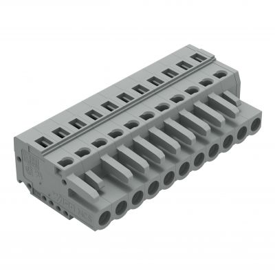 Gniazdo MCS-MIDI Classic 11-biegunowe szare raster 5mm 231-111/026-000 /25szt./ WAGO (231-111/026-000)