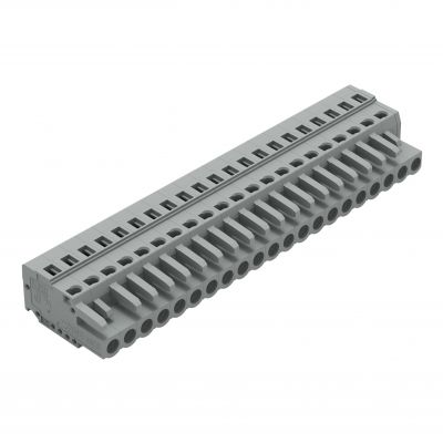 Gniazdo MCS-MIDI Classic 21-biegunowe szare raster 5mm 231-121/026-000 /10szt./ WAGO (231-121/026-000)