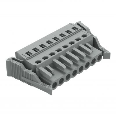 Gniazdo MCS-MIDI Classic 8-biegunowe szare raster 5mm 231-108/037-000 /25szt./ WAGO (231-108/037-000)