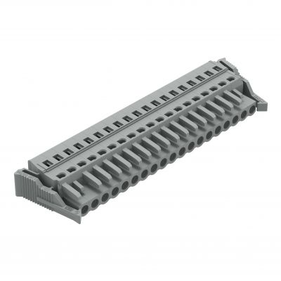 Gniazdo MCS-MIDI Classic 19-biegunowe szare raster 5mm 231-119/037-000 /10szt./ WAGO (231-119/037-000)