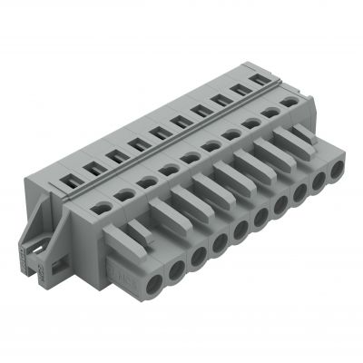 Gniazdo MCS-MIDI Classic 10-biegunowe szare raster 5mm 231-110/031-000 /25szt./ WAGO (231-110/031-000)