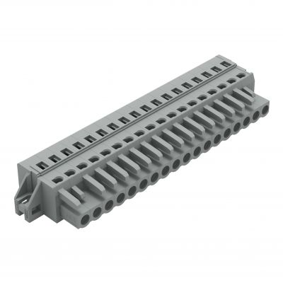 Gniazdo MCS-MIDI Classic 18-biegunowe szare raster 5mm 231-118/031-000 /10szt./ WAGO (231-118/031-000)