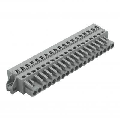 Gniazdo MCS-MIDI Classic 19-biegunowe szare raster 5mm 231-119/031-000 /10szt./ WAGO (231-119/031-000)