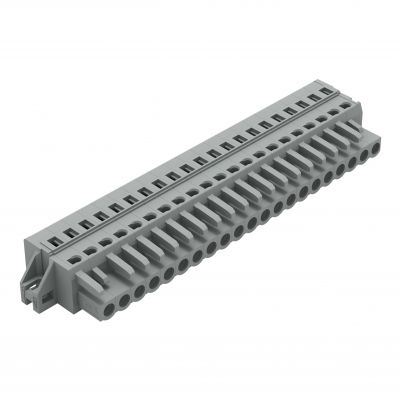 Gniazdo MCS-MIDI Classic 21-biegunowe szare raster 5mm 231-121/031-000 /10szt./ WAGO (231-121/031-000)