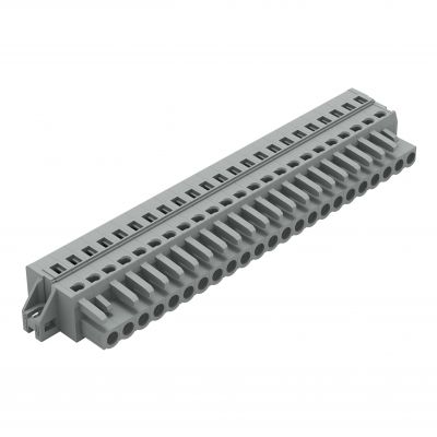 Gniazdo MCS-MIDI Classic 23-biegunowe szare raster 5mm 231-123/031-000 /10szt./ WAGO (231-123/031-000)