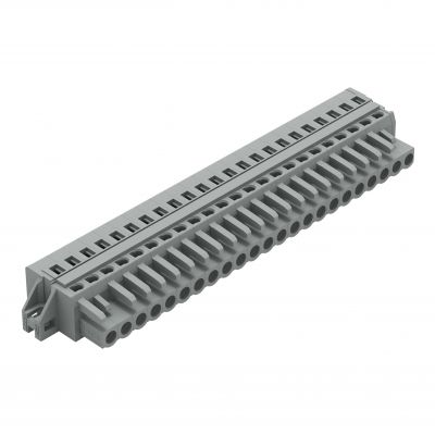 Gniazdo MCS-MIDI Classic 23-biegunowe szare raster 5mm 231-123/027-000 /10szt./ WAGO (231-123/027-000)