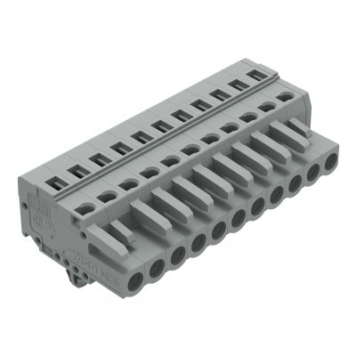 Gniazdo MCS-MIDI Classic 11-biegunowe szare raster 5mm 231-111/008-000 /25szt./ WAGO (231-111/008-000)