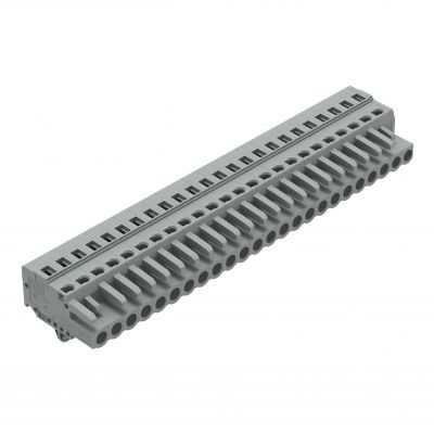 Gniazdo MCS-MIDI Classic 24-biegunowe szare raster 5mm 231-124/008-000 /10szt./ WAGO (231-124/008-000)