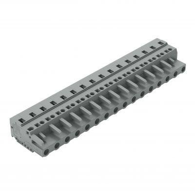 Gniazdo MCS-MIDI Classic 5-biegunowe szare raster 7,5mm 231-205/026-000 /50szt./ WAGO (231-205/026-000)