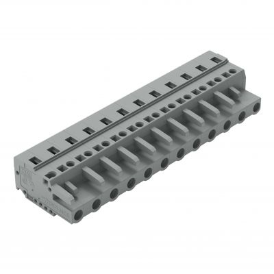 Gniazdo MCS-MIDI Classic 12-biegunowe szare raster 7,5mm 231-212/026-000 /25szt./ WAGO (231-212/026-000)