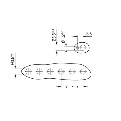 Wtyk picoMAX raster 3,5mm 2-biegunoweunowy ze stopkami zatrzaskowymi 2091-1522/020-000 /200szt./ WAGO (2091-1522/020-000)