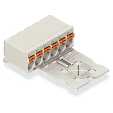 Gniazdo picoMAXeCOM raster 5mm 8-biegunowe z kątowymi pinami lutowniczymi z płytką 2092-1358 /50szt./ WAGO (2092-1358)