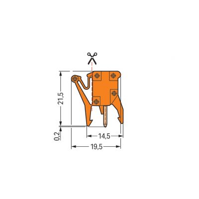 adapter pomiarowy raster 7,62 mm (249-113)