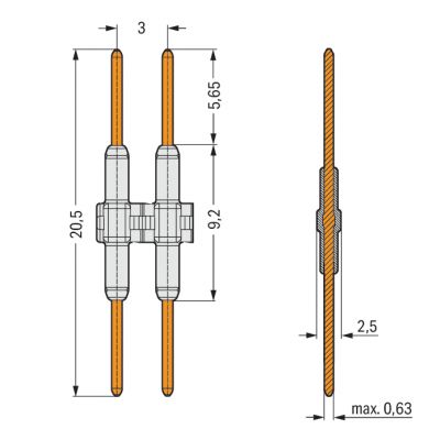 element łączący (2059-901/021-000)