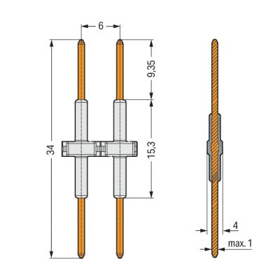 element łączący (2061-901/034-000)