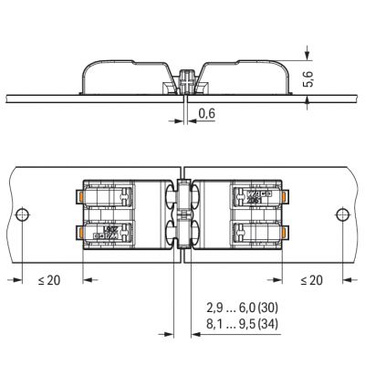 element łączący (2061-901/034-000)