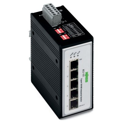 Switch przemysłowy 5 portów 100BASETX 852-101 WAGO (852-101)