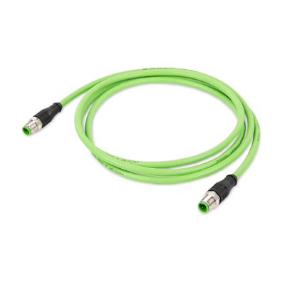 Przewód ETHERNET wtyczka prosta / wtyczka prosta M12 20m 756-1203/060-200 WAGO (756-1203/060-200)