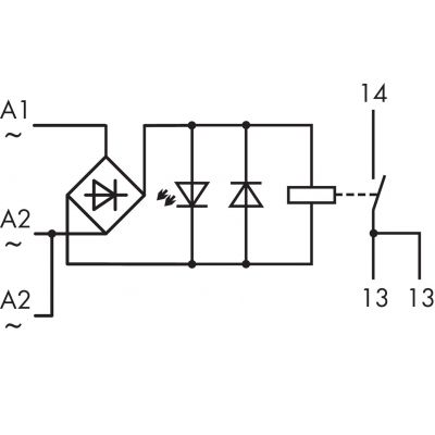 moduł przekaźnikowy 24 V AC 16 A (789-520)