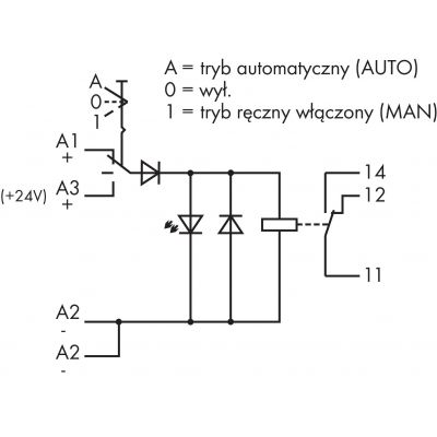 moduł przekaźnikowy 24 V DC 1 x UM (789-326)