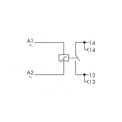 przekaźnik impulsowy 230V AC 1z (789-570)