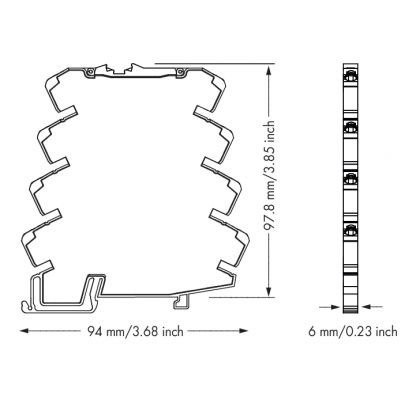 Optoseparator JUMPFLEX 4V/9-60V DC 0,1A 857-1494 WAGO (857-1494)