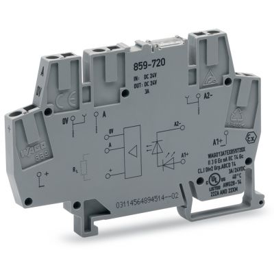 złączka z optoseparatorem 24VDC/24VDC/3A (859-720)