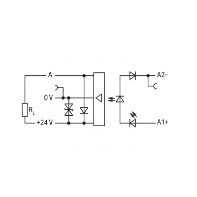 złączka z optoseparatorem 24VDC/24VDC/3A (859-720)