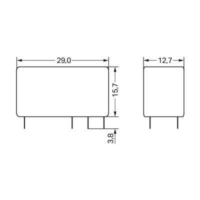 Przekaźnik miniaturowy 12V DC 1p RT 788-150 WAGO (788-150)