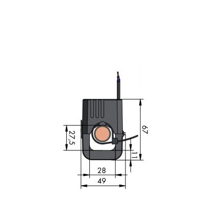 przekładnik prądowy z dzielonym rdzeniem 250 A/ 5 A (855-4105/250-101)