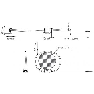 Rogowski coil (855-9450/2000-1251)