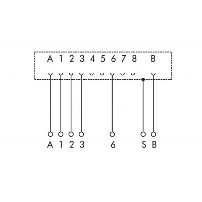 Moduł przejściowy Y-C-J22 1-3+6+P+S 289-178 WAGO (289-178)