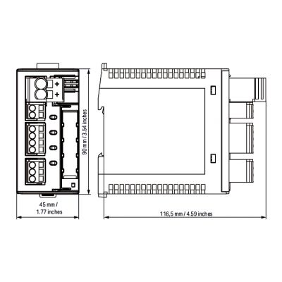 Zabezpieczenie elektroniczne DC 24V 4x6A EPSITRON 787-1664 WAGO (787-1664)