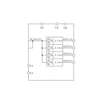 elektroniczny wyłącznik nadprądowy (787-1664/000-054)