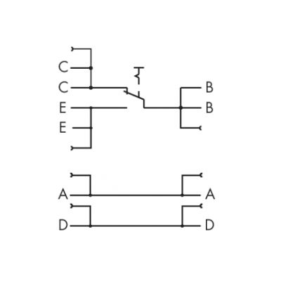 WECHSELSCHALTER,EINPOL,10A/250VAC (789-800)