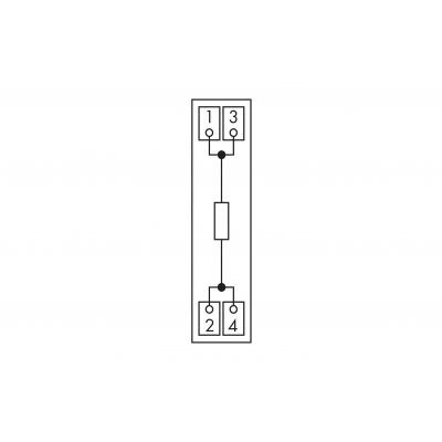 moduł rezystancyjny z rezystorem 4K7 (289-128/002-000)