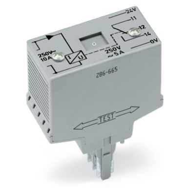 przekaźnik kontroli przepływu prądu 20mm AC 1A-10A (286-665)