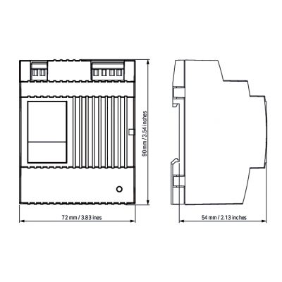 Zasilacz COMPACT 12V 4A impulsowany po stronie pierwotnej EPSITRON 787-1011 WAGO (787-1011)