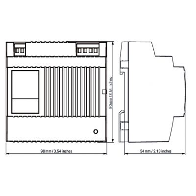 Zasilacz COMPACT 12V 6,5A impulsowany po stronie pierwotnej EPSITRON 787-1021 WAGO (787-1021)