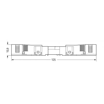 Obudowa wtyku z odciazeniem przewodow 770-112/041-000 /25szt./ WAGO (770-112/041-000)