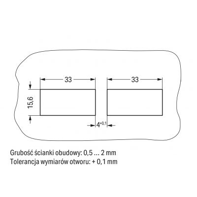 Obudowa odciążająca przewody 6-torowa czarna 770-506/029-000 /20szt./ WAGO (770-506/029-000)