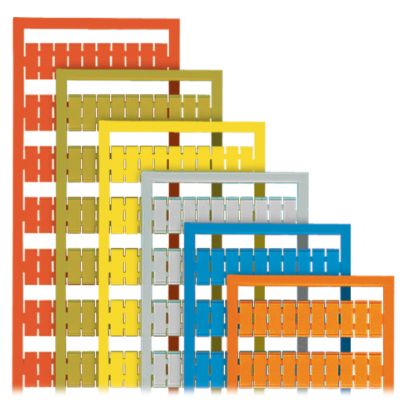 Ramka z oznacznikami 2x 1-50 fioletowa 209-766/000-024 /5szt./ WAGO (209-766/000-024)