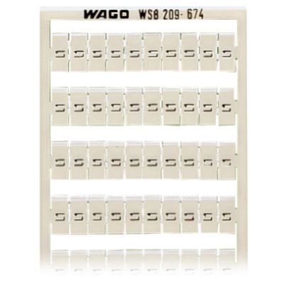 Ramka z oznacznikami 100x L1 209-674 /5szt./ WAGO (209-674)