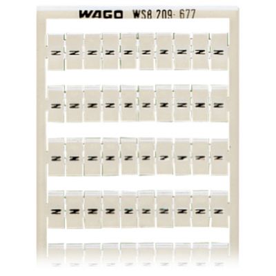 Ramka z oznacznikami 100x N 209-677 /5szt./ WAGO (209-677)